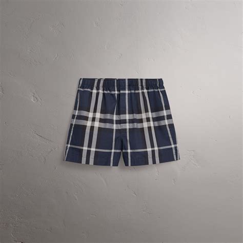 burberry check twill cotton boxer shorts|Burberry Check Shorts .